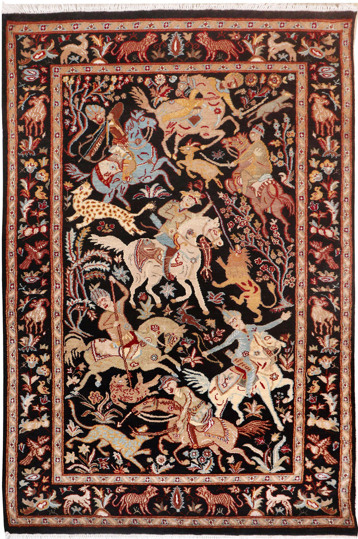 Black Hunting 4'  x" 6' " - No. QA54800