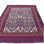 Saghari Kilim 6' 3 x 8' 8 (ft) - No. AL13344 - ALRUG Rug Store