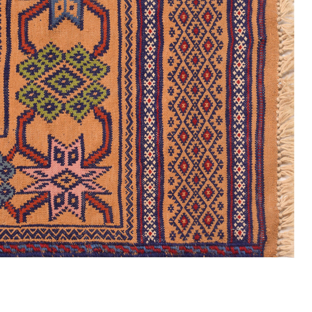 Laghari Kilim 2' 5" x 9' 9" - No. AL16143