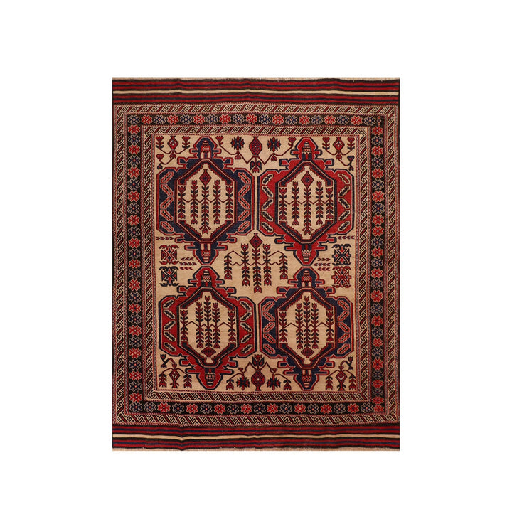 Saghari Kilim 6' 7" x 8' 8" - No. AL17070
