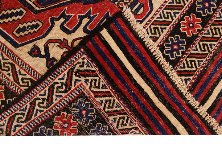 Saghari Kilim 6' 7" x 8' 8" - No. AL17070