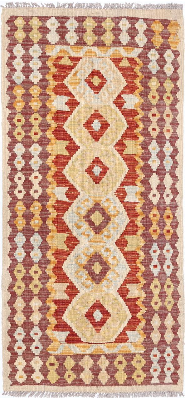 Kilim 2’ 2″ x 4’ 8″ - No. AV35044 - ALRUG Rug Store