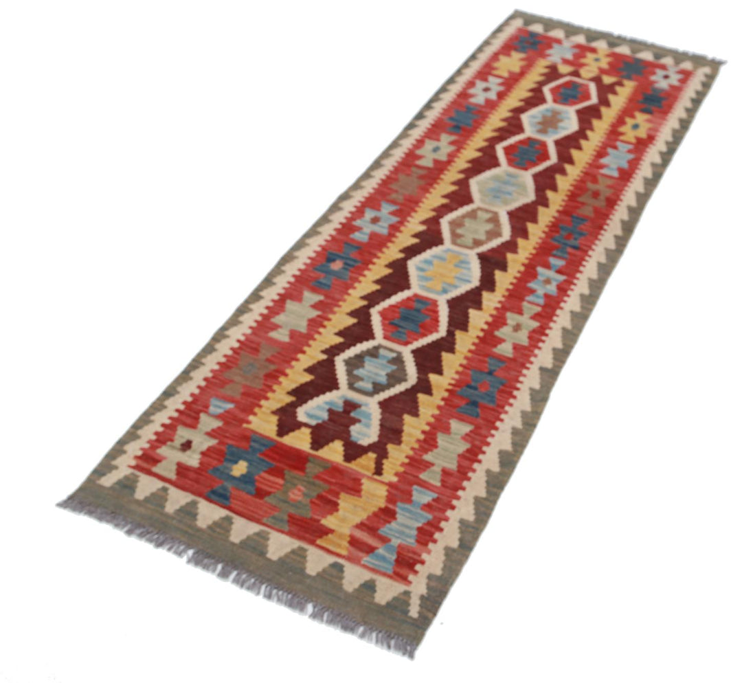 Kilim 2’ 2″ x 6’ 11” - No. AV74533 - ALRUG Rug Store