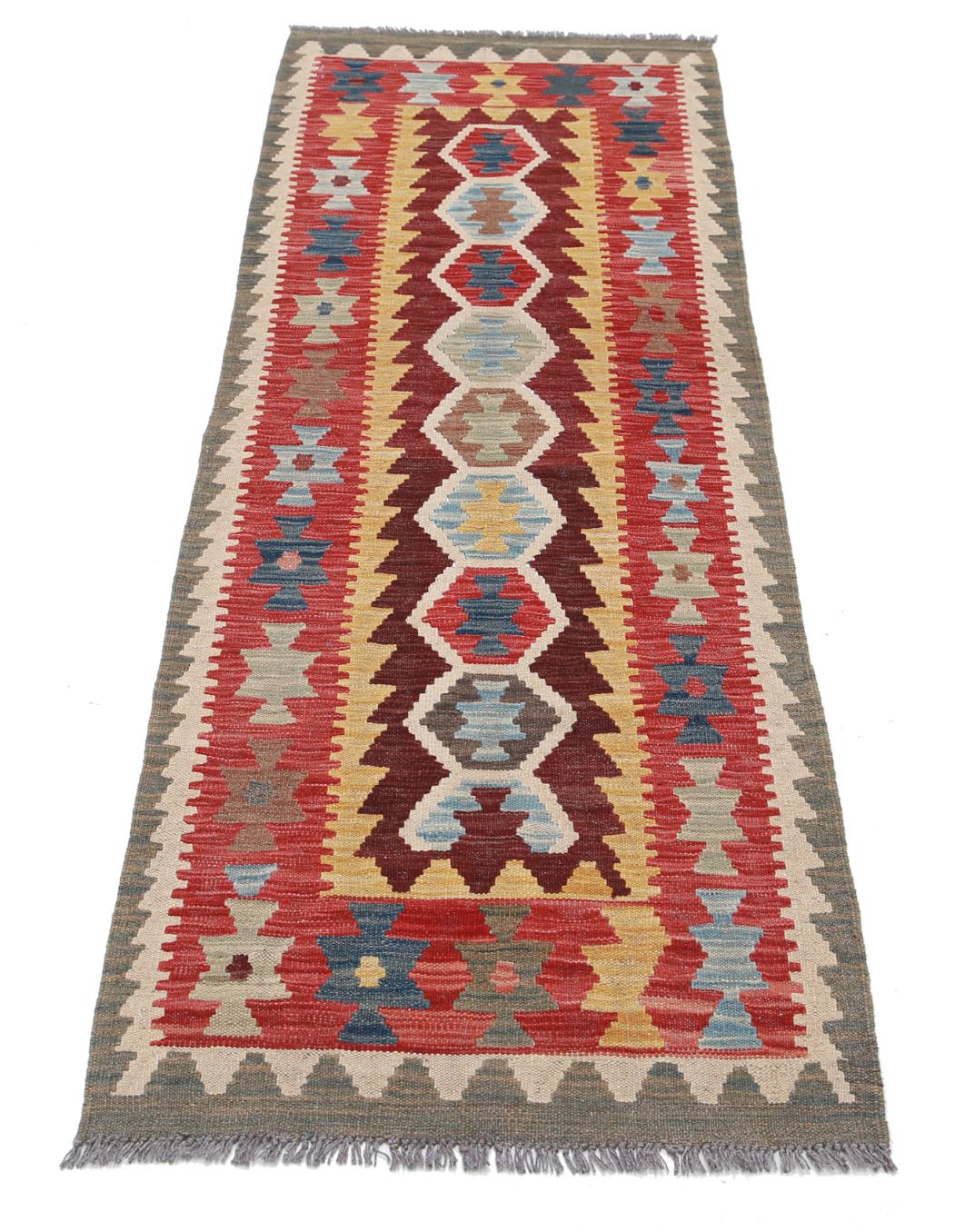 Kilim 2’ 2″ x 6’ 11” - No. AV74533 - ALRUG Rug Store