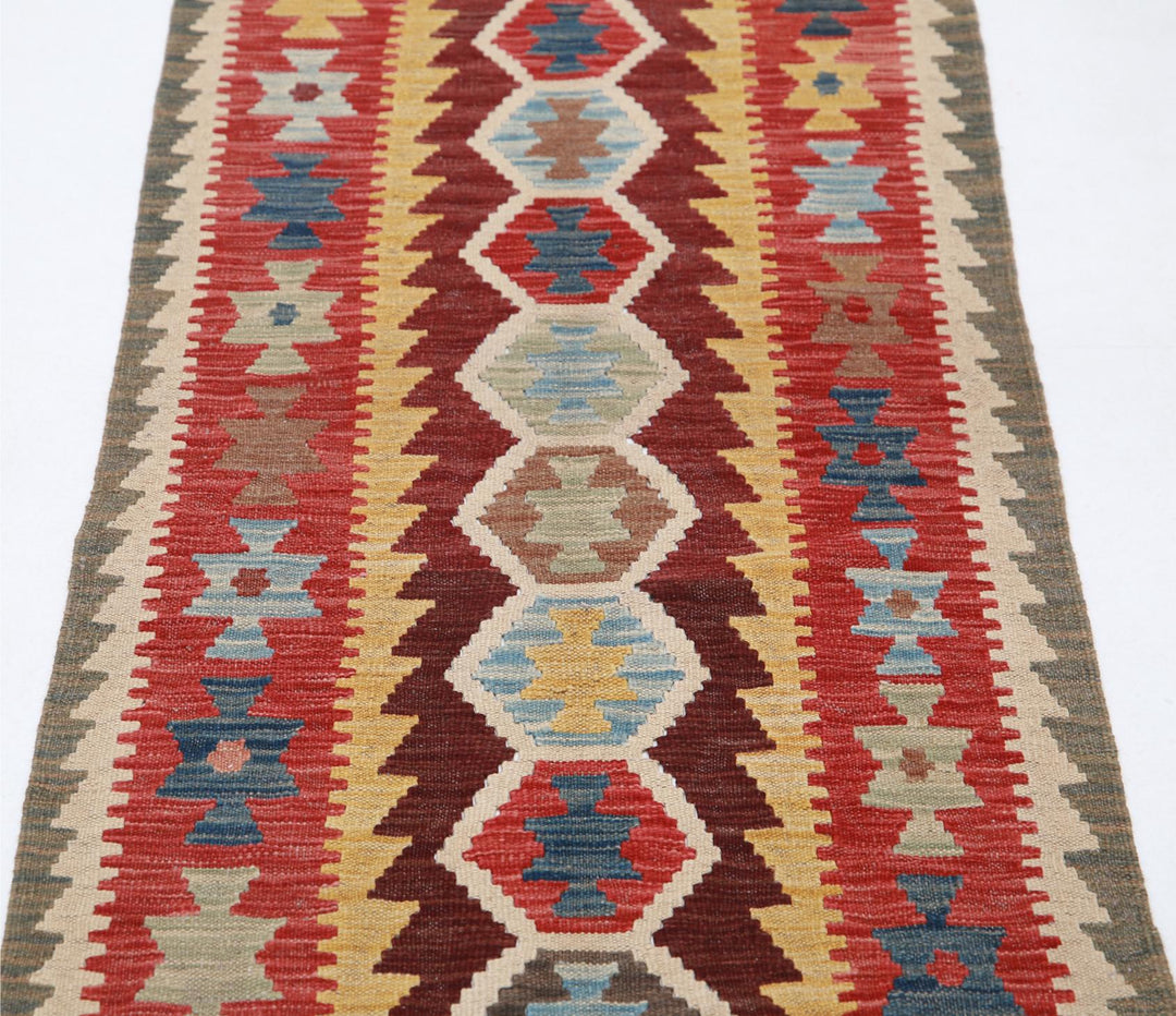 Kilim 2’ 2″ x 6’ 11” - No. AV74533 - ALRUG Rug Store