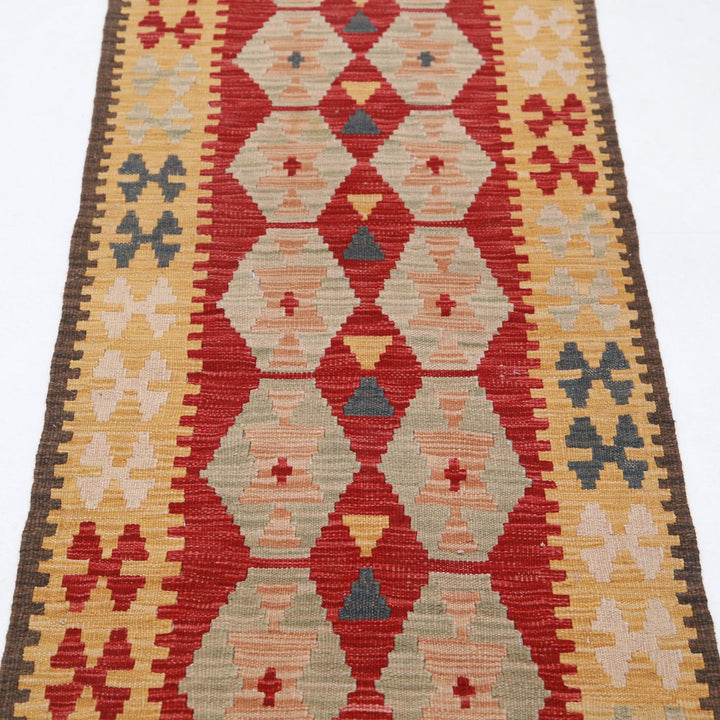 Kilim 2’ 1″ x 6’ 5″ - No. AV25783 - ALRUG Rug Store