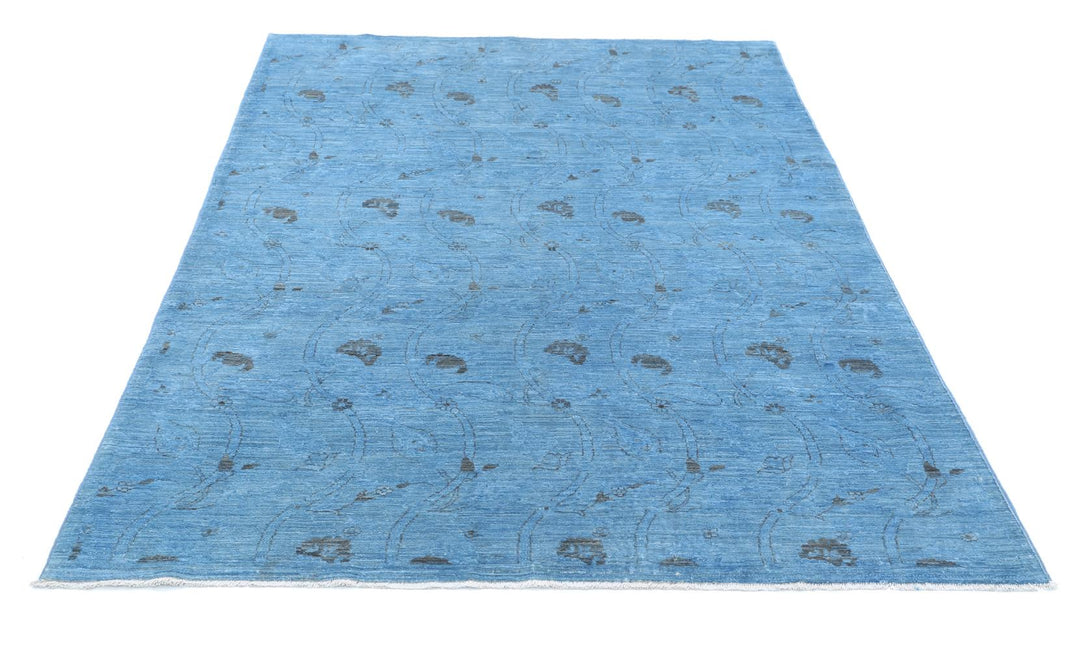 Overdye 5’ 0″ x 7’ 3″ - No. AV25726 - ALRUG Rug Store