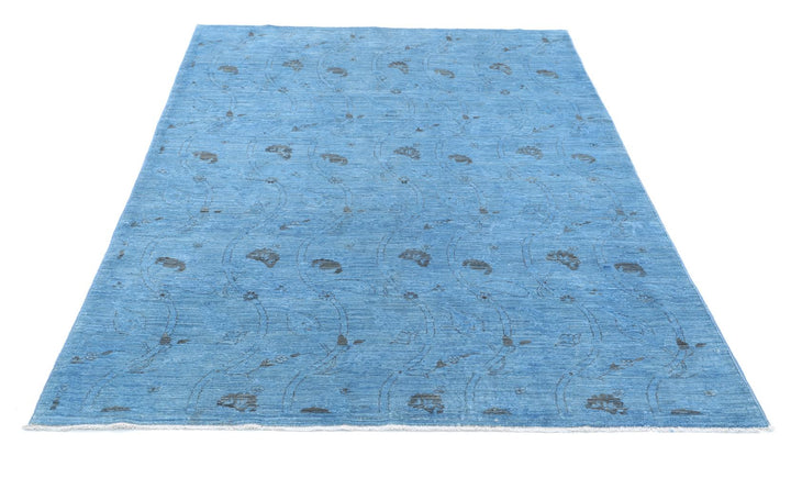 Overdye 5’ 0″ x 7’ 3″ - No. AV25726 - ALRUG Rug Store