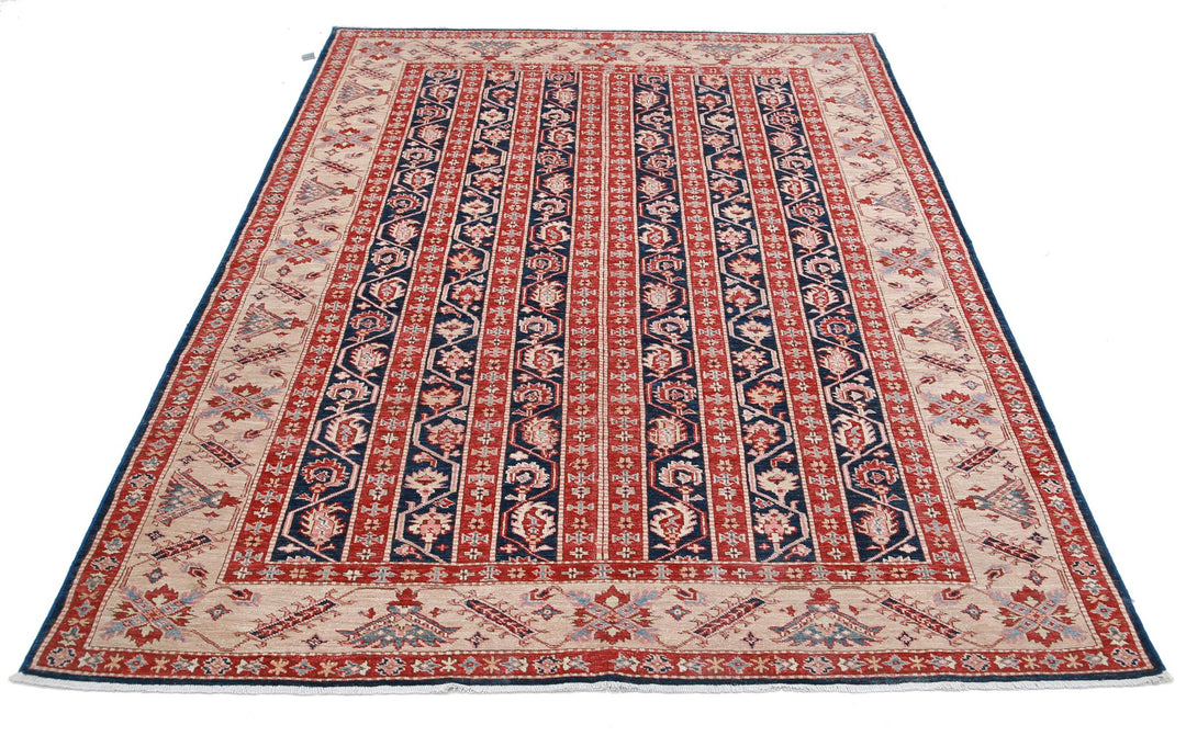 Kazak 5’ 5″ x 7’ 2″ - No. AV32540 - ALRUG Rug Store