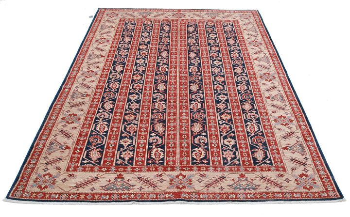 Kazak 5’ 5″ x 7’ 2″ - No. AV32540 - ALRUG Rug Store
