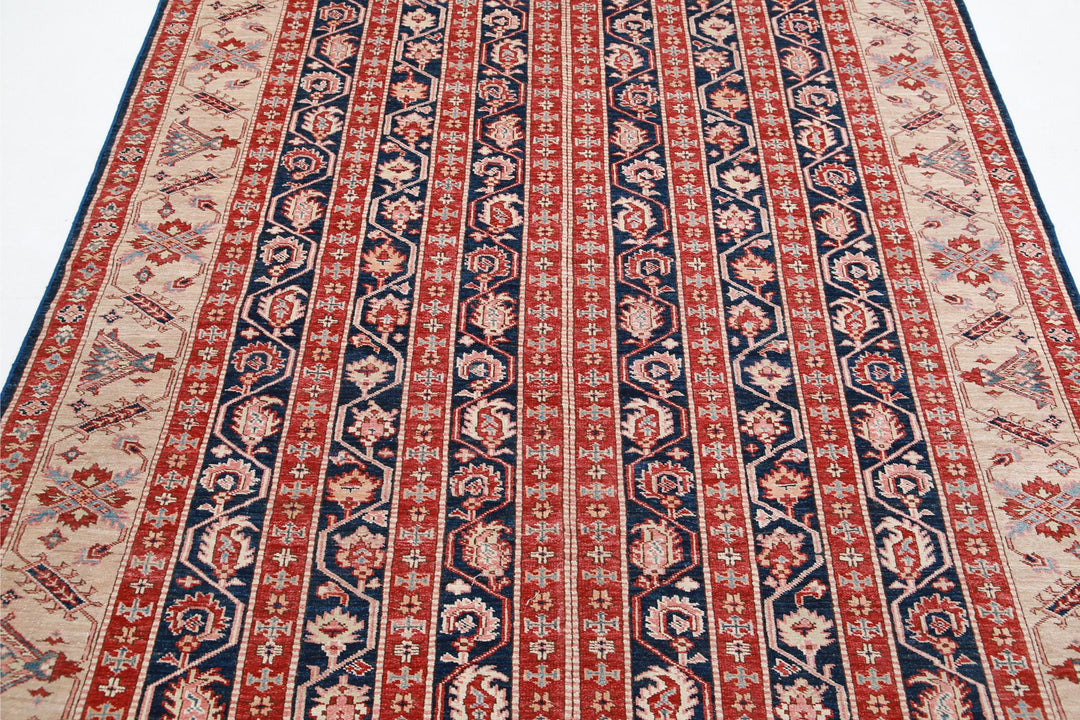 Kazak 5’ 5″ x 7’ 2″ - No. AV32540 - ALRUG Rug Store
