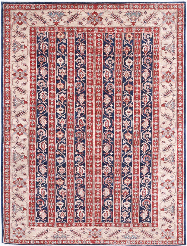 Kazak 5’ 5″ x 7’ 2″ - No. AV32540 - ALRUG Rug Store