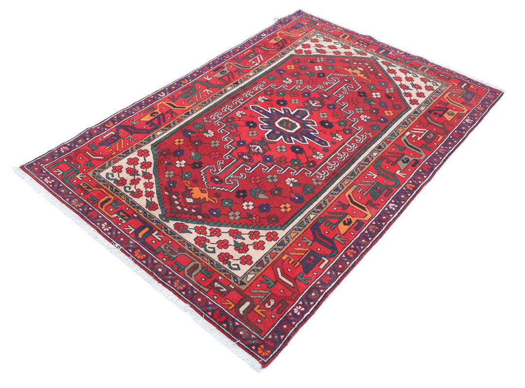 Hamadan 4’ 0″ x 6’ 0″ - No. AV73465 - ALRUG Rug Store