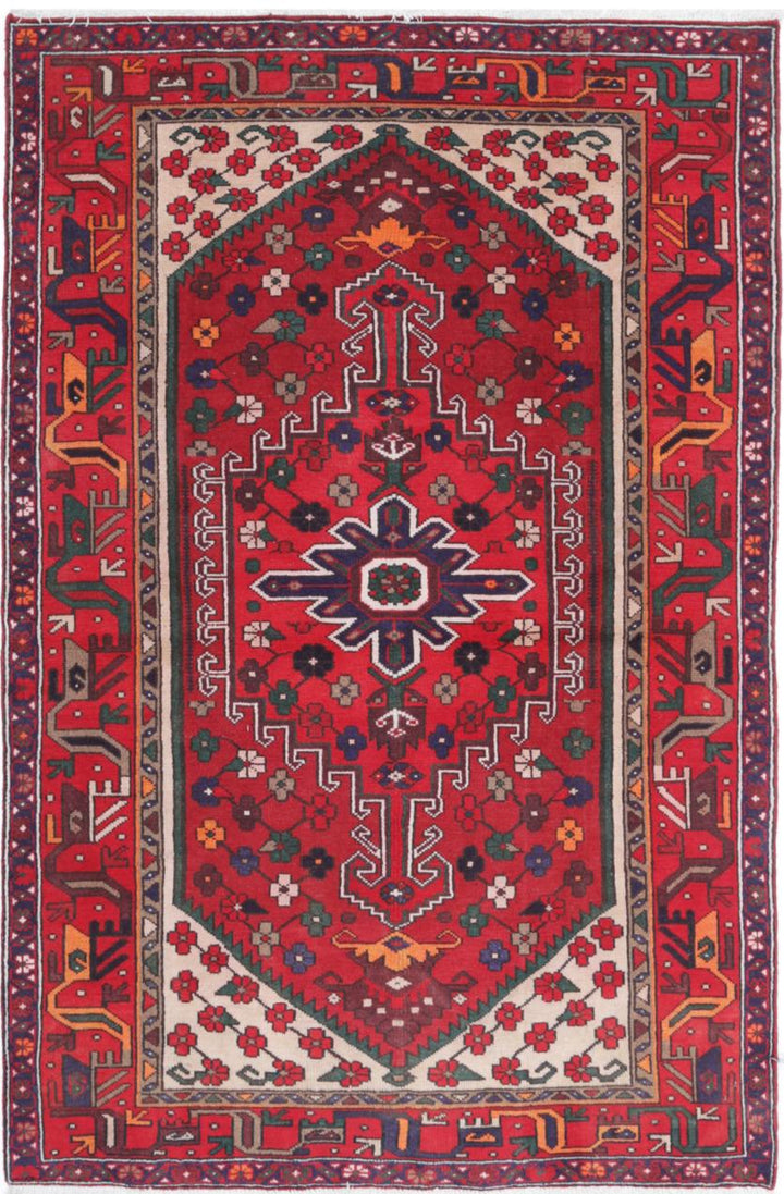 Hamadan 4’ 0″ x 6’ 0″ - No. AV73465 - ALRUG Rug Store