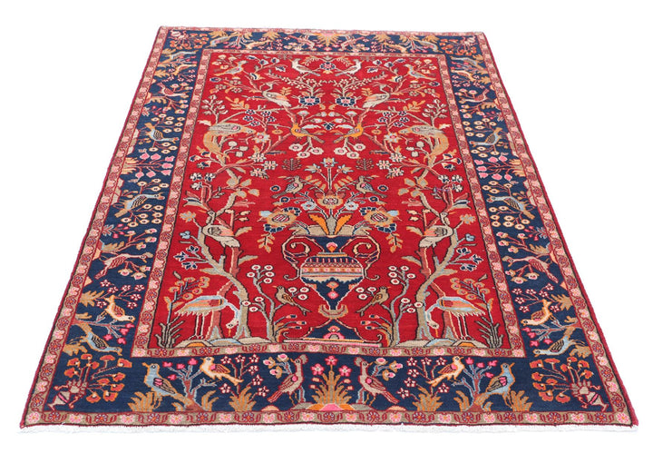 Sarouk 4’ 2″ x 6’ 3″ - No. AV17925 - ALRUG Rug Store