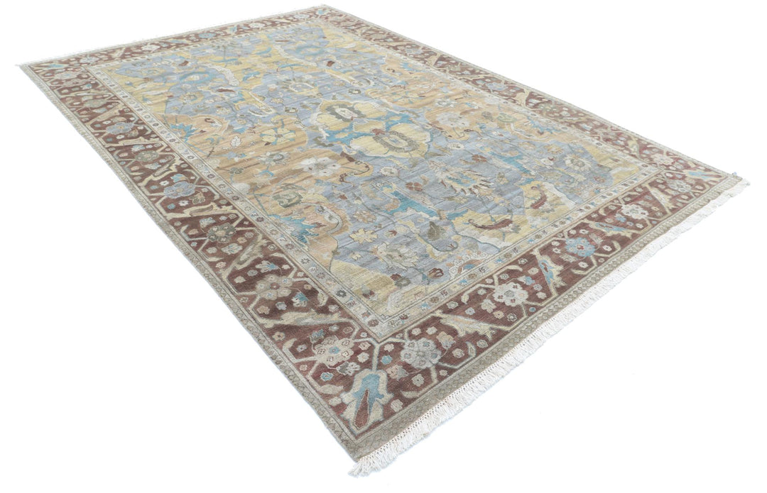 Oushak 8’ 1″ x 11’ 4″ - No. AV42366 - ALRUG Rug Store