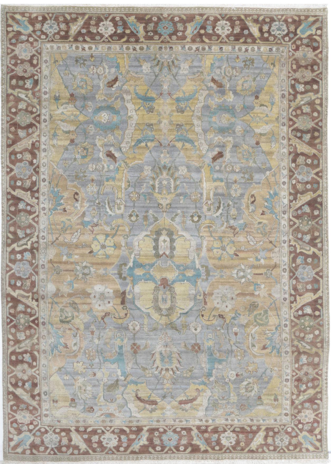 Oushak 8’ 1″ x 11’ 4″ - No. AV42366 - ALRUG Rug Store