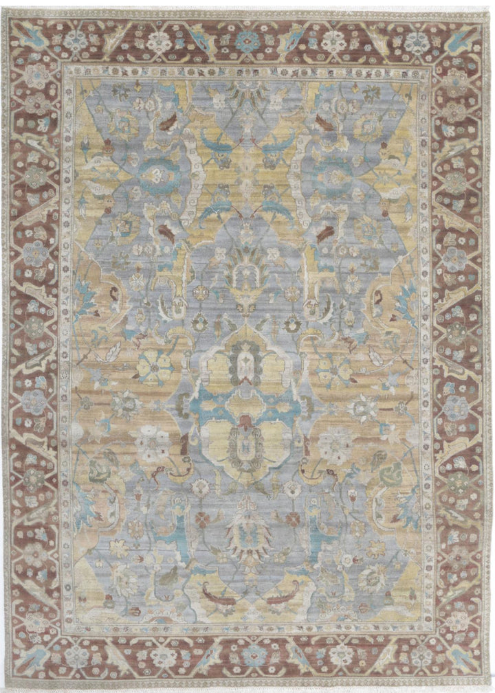 Oushak 8’ 1″ x 11’ 4″ - No. AV42366 - ALRUG Rug Store