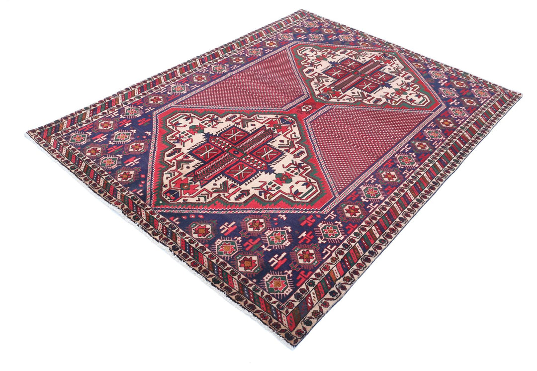 Hamadan 5’ 2″ x 6’ 10” - No. AV66525 - ALRUG Rug Store