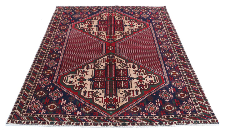 Hamadan 5’ 2″ x 6’ 10” - No. AV66525 - ALRUG Rug Store