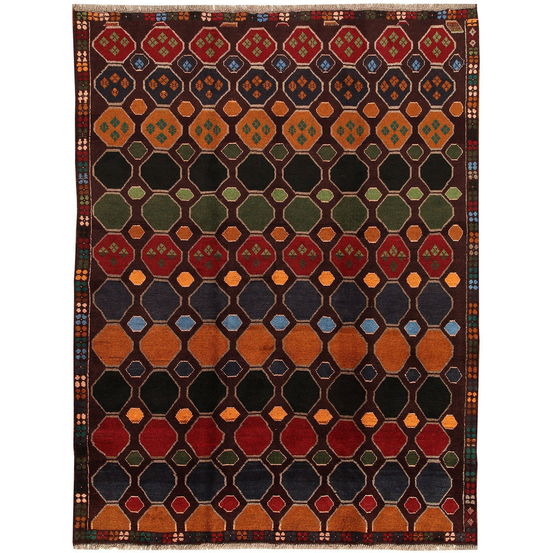 Kohistani Rug 6' x 7' 7 (ft) - No. AL13968 - ALRUG Rug Store