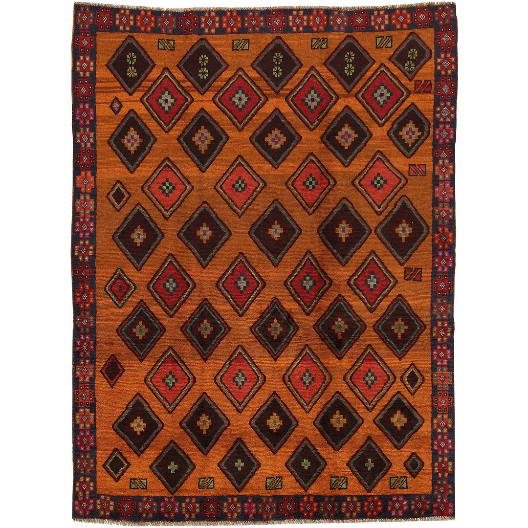 Kohistani Rug 5' 8 x 7' 8 (ft) - No. AL20100 - ALRUG Rug Store