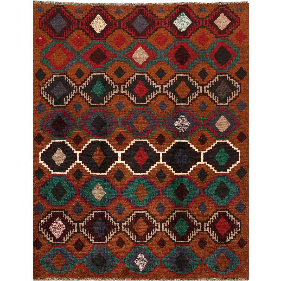 Kohistani Rug 5' 9 x 7' 5 (ft) - No. AL44716 - ALRUG Rug Store