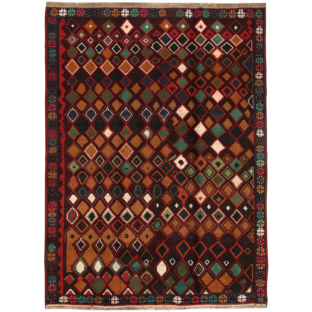 Kohistani Rug 5' 9 x 7' 8 (ft) - No. AL33329 - ALRUG Rug Store