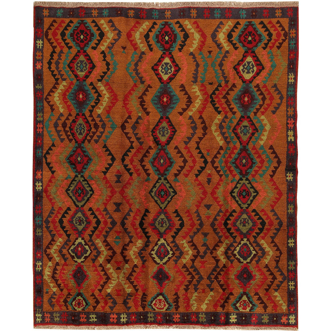 Kohistani Rug 6' 2 x 7' 4 (ft) - No. AL43357 - ALRUG Rug Store