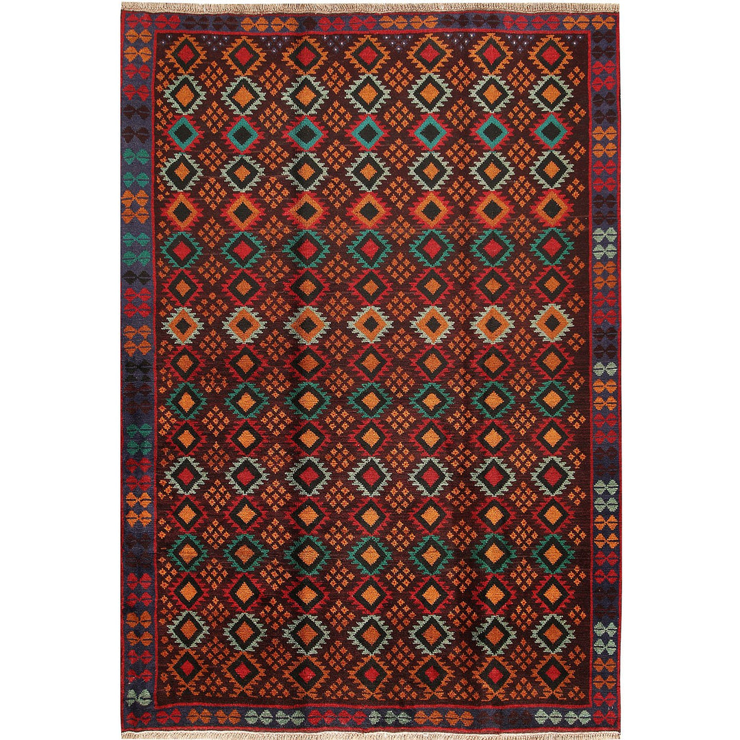 Kohistani Rug 5' 8 x 7' 7 (ft) - No. AL16318 - ALRUG Rug Store