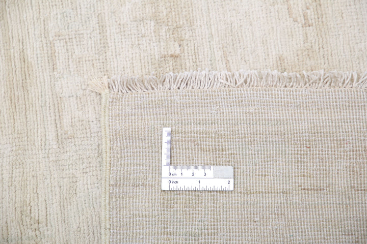 Ivory Afghan Serenity Rug 17'0" x 23'9" Hand-Knotted view 12