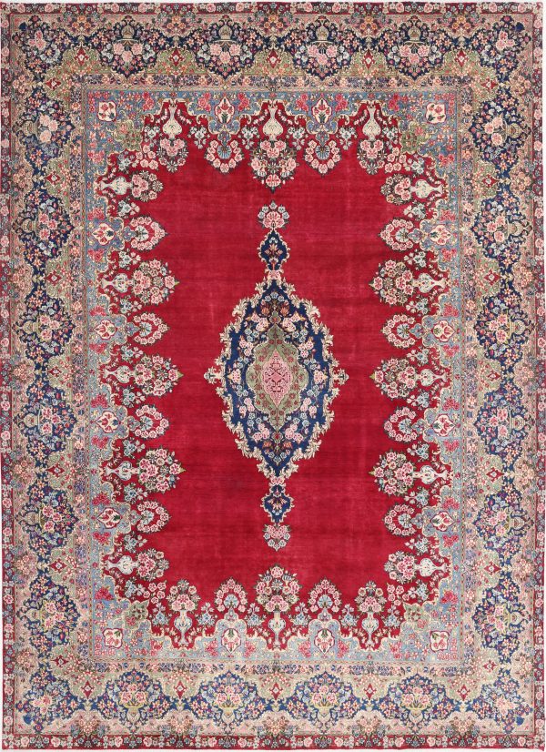 Kerman 9’ 11” x 13’ 9″ - No. AV71010