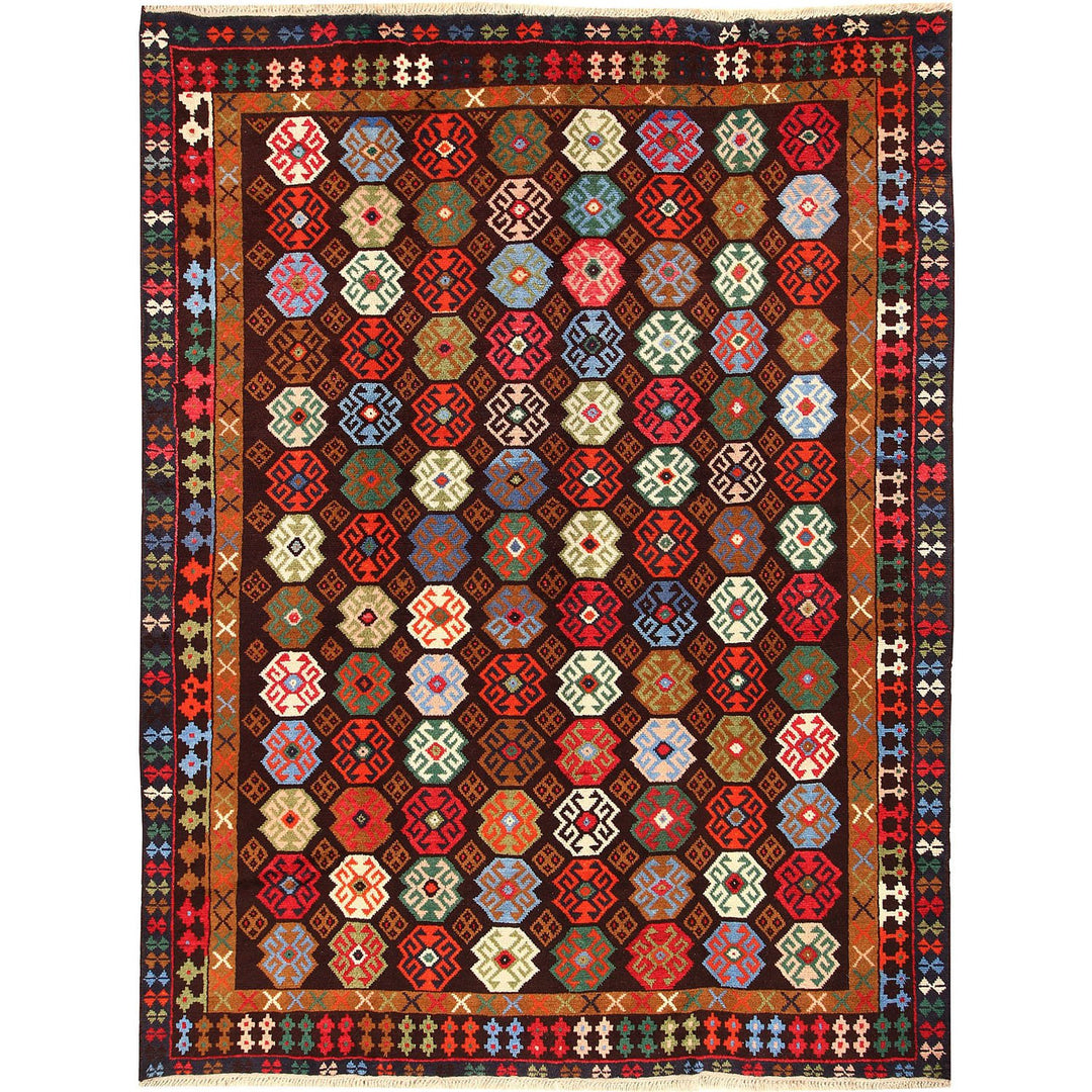 Kohistani Rug 6' 7 x 8' 7 (ft) - No. AL10415 - ALRUG Rug Store