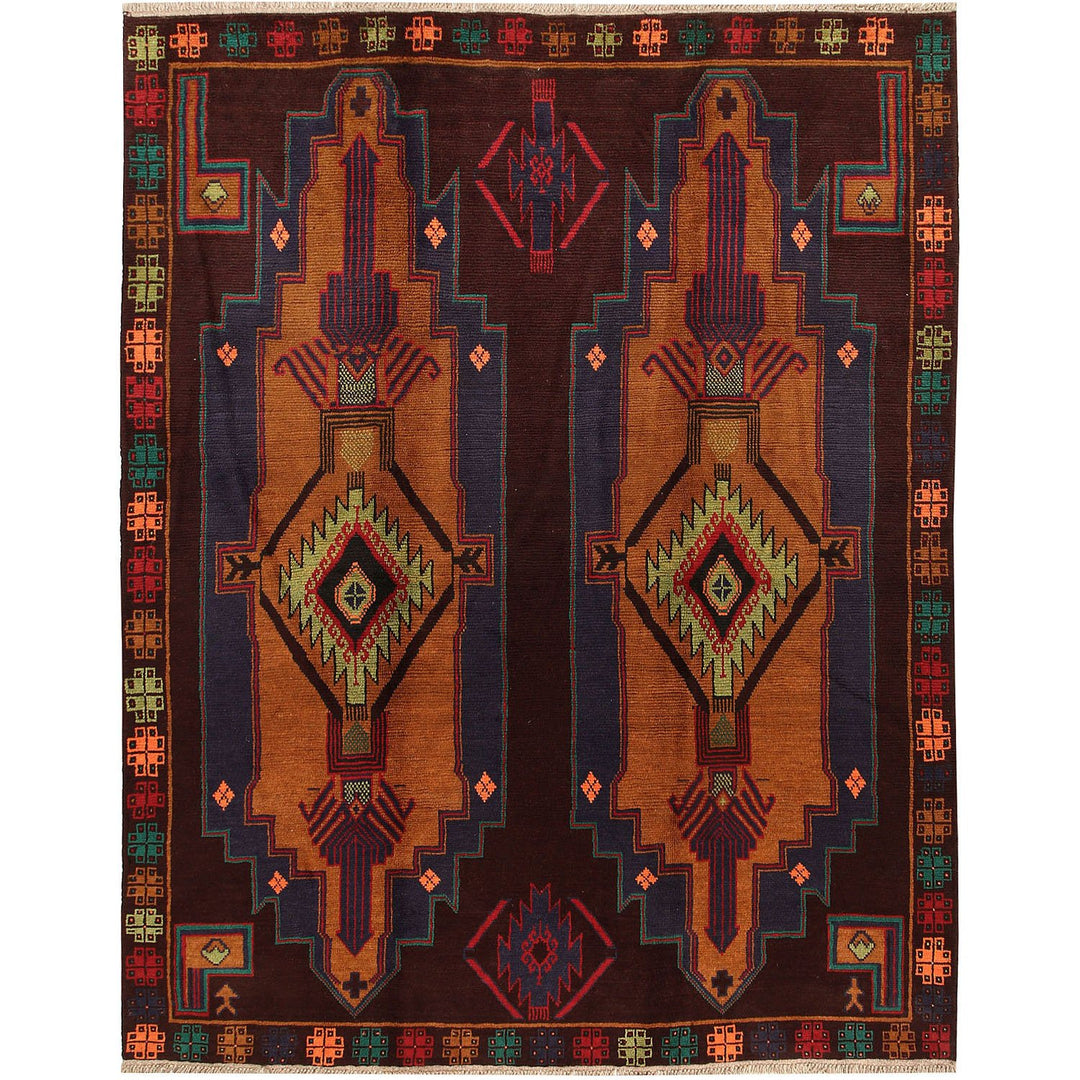 Kohistani Rug 6' 5 x 8' 3 (ft) - No. AL32584 - ALRUG Rug Store