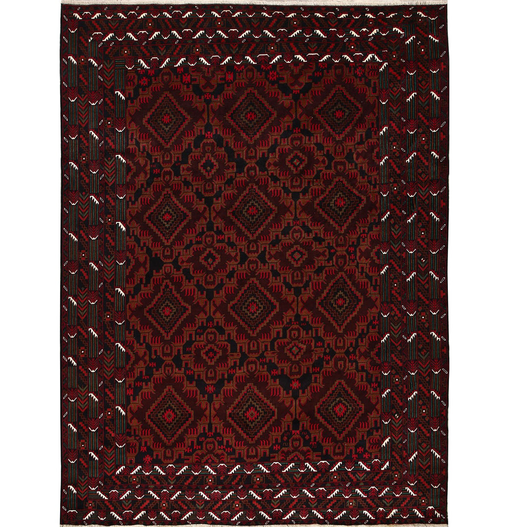 Baluchi Rug 9' 4 x 12' 7 (ft) - No. AL58727 - ALRUG Rug Store