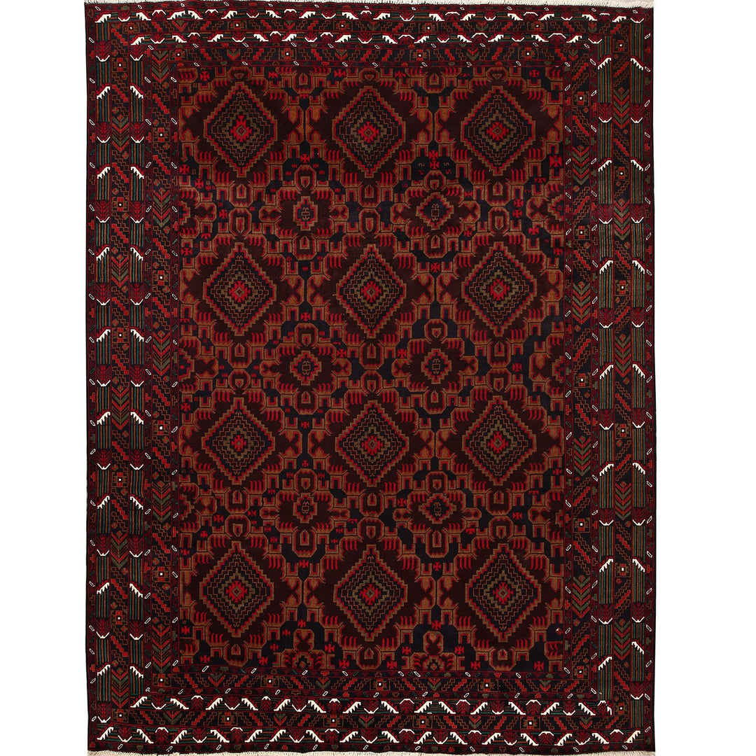 Baluchi Rug 9' 3 x 12' 3 (ft) - No. AL56734 - ALRUG Rug Store