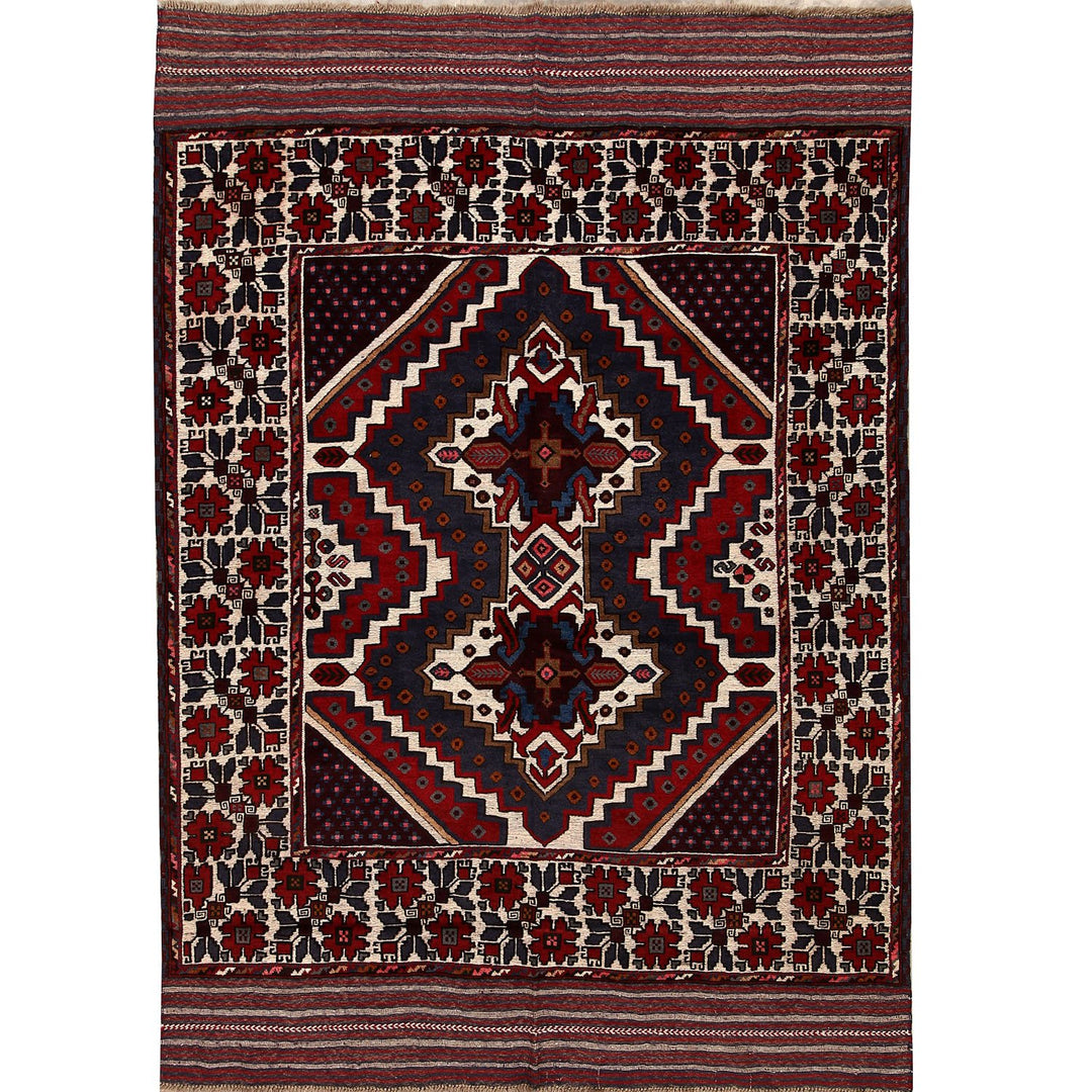 Saghari Kilim 6' 2 x 8' 8 (ft) - No. AL52447 - ALRUG Rug Store