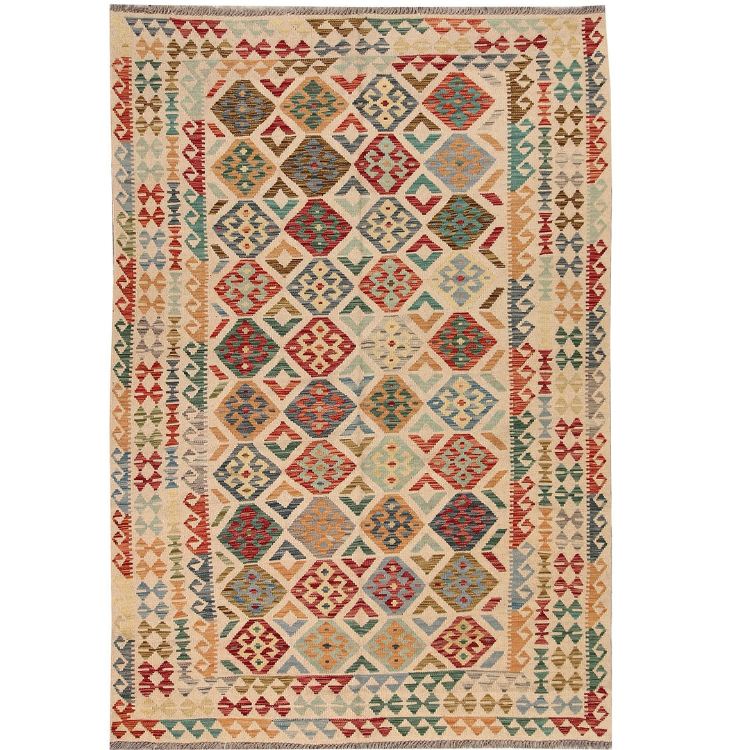 Vegetable Kilim 5' 7"  x 8' 3"  (ft) - No. AL56994 - ALRUG Rug Store
