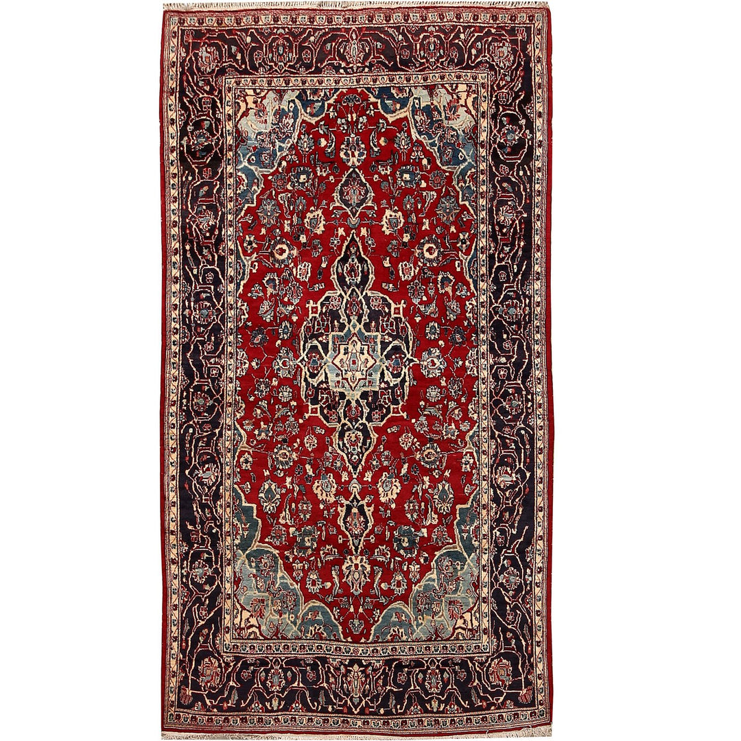 Kashan Rug 4' 2 x 6' 9 (ft) - No. AL24108 - ALRUG Rug Store
