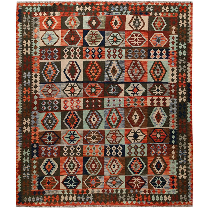 Vegetable Kilim 8' 5 x 9' 7 (ft) - No. AL32776 - ALRUG Rug Store