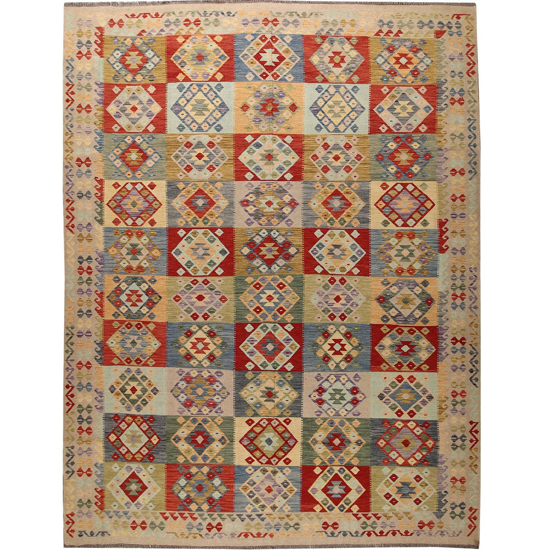 Vegetable Kilim 8' 4 x 12' 1 (ft) - No. AL24930 - ALRUG Rug Store