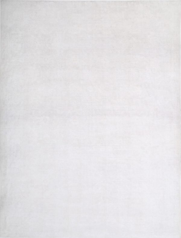 Ivory Pakistani Serenity Rug 14' 7" x 18' 11" Hand-Knotted view 12