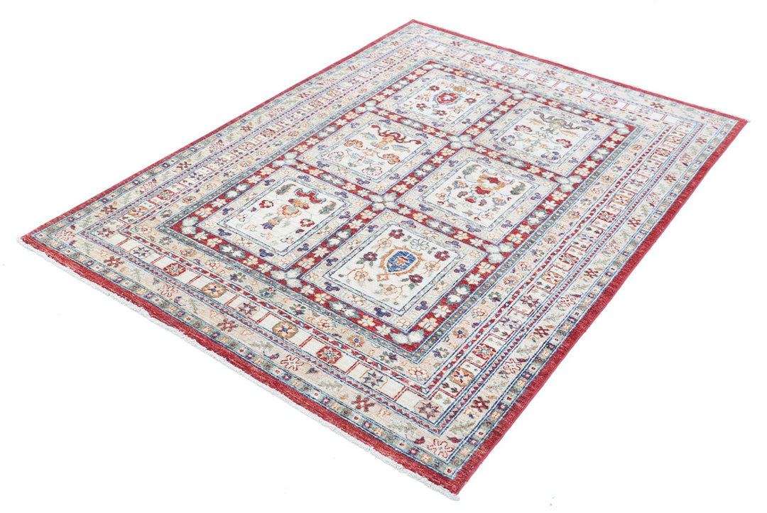 Ziegler 4’ 6″ x 6’ 4″ - No. AV45660 - ALRUG Rug Store