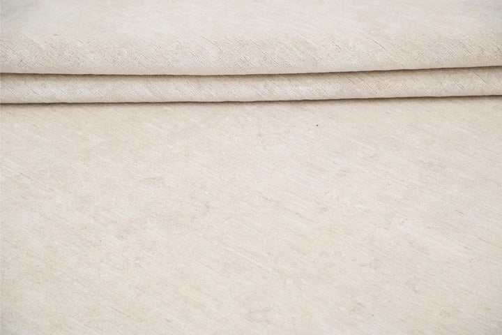 Ivory Pakistani Artemix Rug 12'0" x 16'2" Hand-Knotted pattern