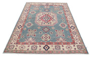 Kazak 5’ 1″ x 7’ 2″ - No. AV27711 - ALRUG Rug Store