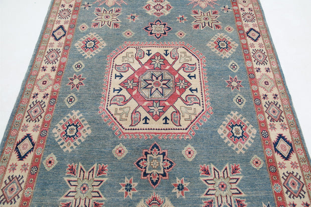 Kazak 5’ 1″ x 7’ 2″ - No. AV27711 - ALRUG Rug Store