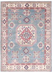 Kazak 5’ 1″ x 7’ 2″ - No. AV27711 - ALRUG Rug Store