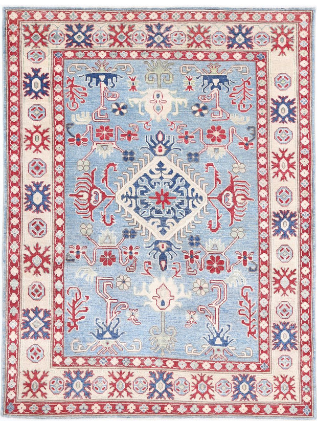 Kazak 4’ 10” x 6’ 7″ - No. AV56726 - ALRUG Rug Store