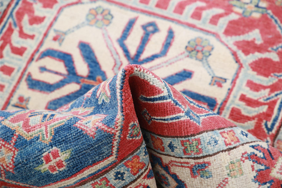 Kazak 3’ 3″ x 5’ 0″ - No. AV87861 - ALRUG Rug Store