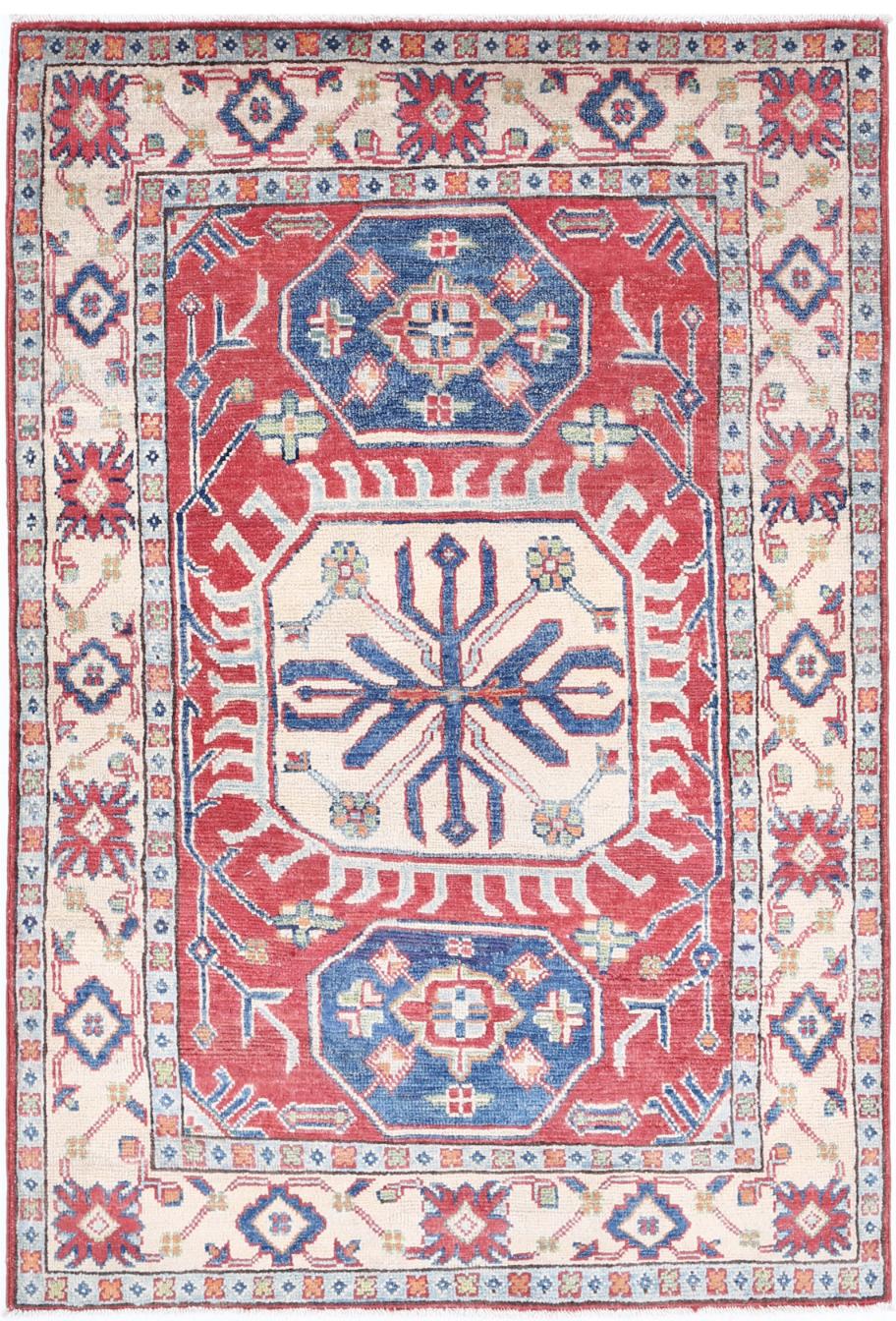 Kazak 3’ 3″ x 5’ 0″ - No. AV87861 - ALRUG Rug Store